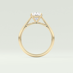 2.0 CT Oval Cut Solitaire Lab-Grown Diamond Engagement Ring 6
