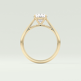 2.0 CT Oval Cut Solitaire Lab-Grown Diamond Engagement Ring 6