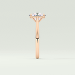 2.0 CT Oval Cut Solitaire Lab-Grown Diamond Engagement Ring 10