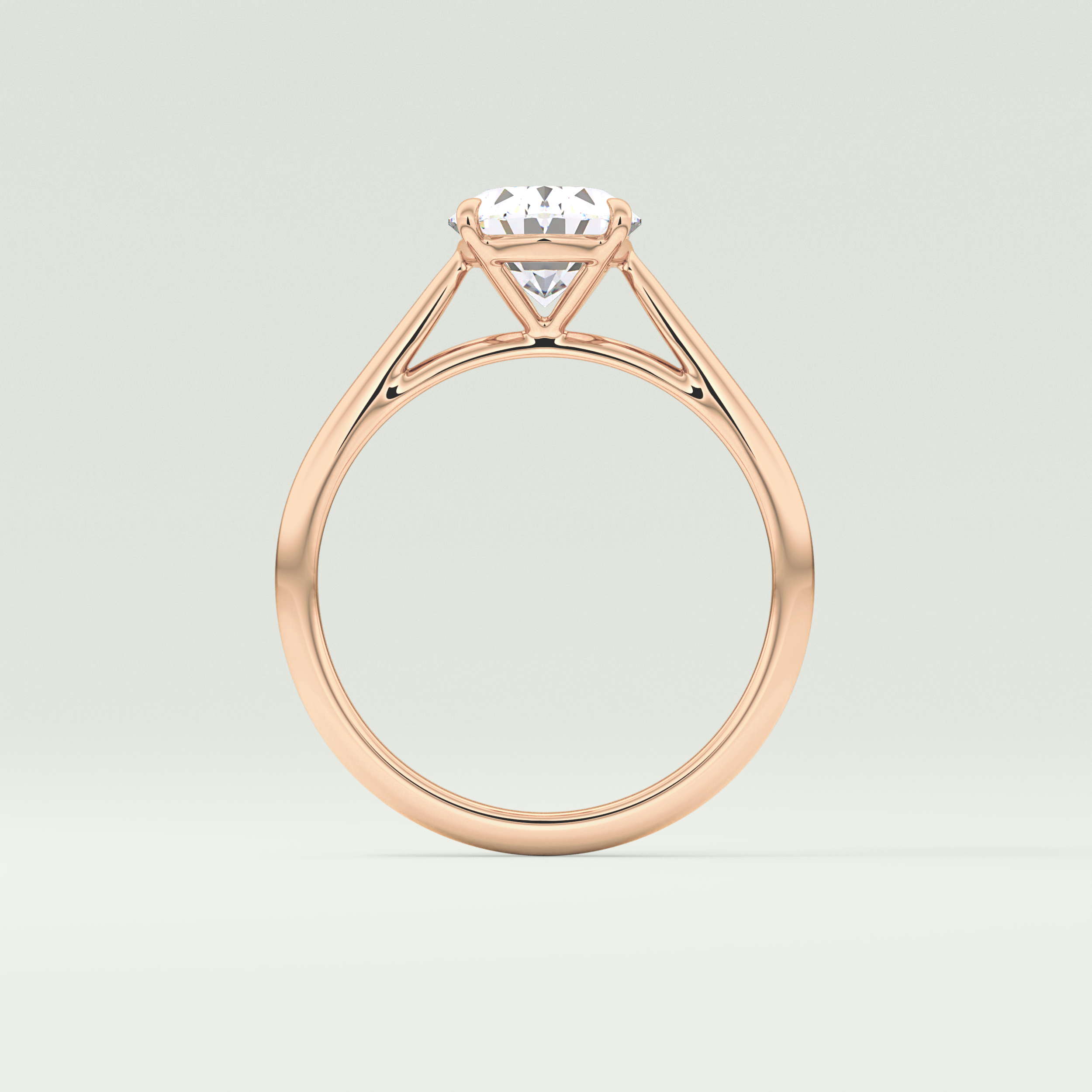 2.0 CT Oval Cut Solitaire Lab-Grown Diamond Engagement Ring 12