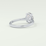 2.0 CT Oval Cut Solitaire Lab-Grown Diamond Engagement Ring 14