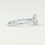 2.0 CT Oval Cut Solitaire Lab-Grown Diamond Engagement Ring 15