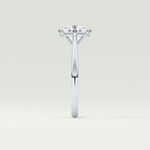 2.0 CT Oval Cut Solitaire Lab-Grown Diamond Engagement Ring 16