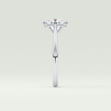 2.0 CT Oval Cut Solitaire Lab-Grown Diamond Engagement Ring 16