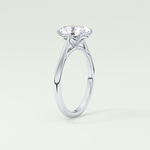 2.0 CT Oval Cut Solitaire Lab-Grown Diamond Engagement Ring 17