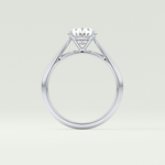 2.0 CT Oval Cut Solitaire Lab-Grown Diamond Engagement Ring 18