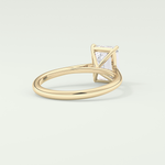 2.0 CT Emerald Cut Solitaire Lab-Grown Diamond Engagement Ring 2