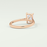 2.0 CT Emerald Cut Solitaire Lab-Grown Diamond Engagement Ring 8