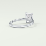 2.0 CT Emerald Cut Solitaire Lab-Grown Diamond Engagement Ring 14