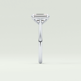 2.0 CT Emerald Cut Solitaire Lab-Grown Diamond Engagement Ring 16