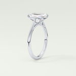 2.0 CT Emerald Cut Solitaire Lab-Grown Diamond Engagement Ring 17