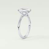 2.0 CT Emerald Cut Solitaire Lab-Grown Diamond Engagement Ring 17