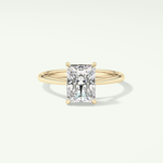 2.0 CT Radiant Cut Solitaire Lab-Grown Diamond Engagement Ring 1