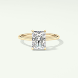 2.0 CT Radiant Cut Solitaire Lab-Grown Diamond Engagement Ring 1