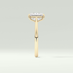 2.0 CT Radiant Cut Solitaire Lab-Grown Diamond Engagement Ring 4