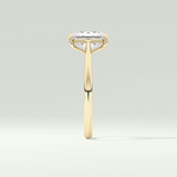 2.0 CT Radiant Cut Solitaire Lab-Grown Diamond Engagement Ring 4