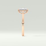 2.0 CT Radiant Cut Solitaire Lab-Grown Diamond Engagement Ring 10