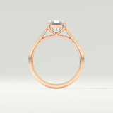 2.0 CT Radiant Cut Solitaire Lab-Grown Diamond Engagement Ring 12