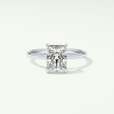 2.0 CT Radiant Cut Solitaire Lab-Grown Diamond Engagement Ring 13