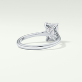 2.0 CT Radiant Cut Solitaire Lab-Grown Diamond Engagement Ring 14
