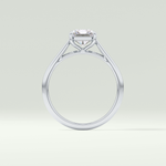 2.0 CT Radiant Cut Solitaire Lab-Grown Diamond Engagement Ring 18