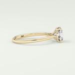 2.0 CT Cushion Cut Solitaire Lab-Grown Diamond Engagement Ring 3