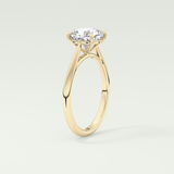 2.0 CT Cushion Cut Solitaire Lab-Grown Diamond Engagement Ring 5