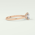 2.0 CT Cushion Cut Solitaire Lab-Grown Diamond Engagement Ring 9