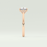 2.0 CT Cushion Cut Solitaire Lab-Grown Diamond Engagement Ring 10