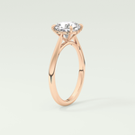 2.0 CT Cushion Cut Solitaire Lab-Grown Diamond Engagement Ring 11