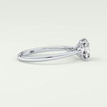 2.0 CT Elongated Cushion Cut Moissanite Engagement Ring