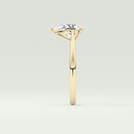 2.0 CT Pear Cut Solitaire Lab-Grown Diamond Engagement Ring 4