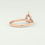 2.0 CT Pear Cut Solitaire Lab-Grown Diamond Engagement Ring 8