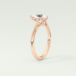 2.0 CT Pear Cut Solitaire Lab-Grown Diamond Engagement Ring 11