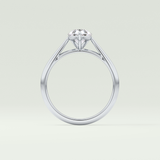 2.0 CT Pear Cut Solitaire Lab-Grown Diamond Engagement Ring 18