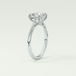 2.0 CT Asscher Cut Solitaire Lab Grown Diamond Engagement Ring 20