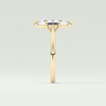 2.0 CT Marquise Cut Solitaire Lab-Grown Diamond Engagement Ring
