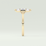 2.0 CT Marquise Cut Solitaire Lab-Grown Diamond Engagement Ring