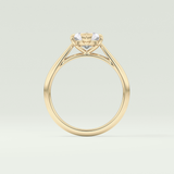 2.0 CT Marquise Cut Solitaire Moissanite Engagement Ring 6
