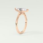 2.0 CT Marquise Cut Solitaire Moissanite Engagement Ring 11