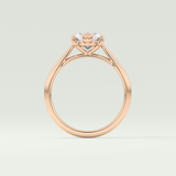 2.0 CT Marquise Cut Solitaire Moissanite Engagement Ring 12