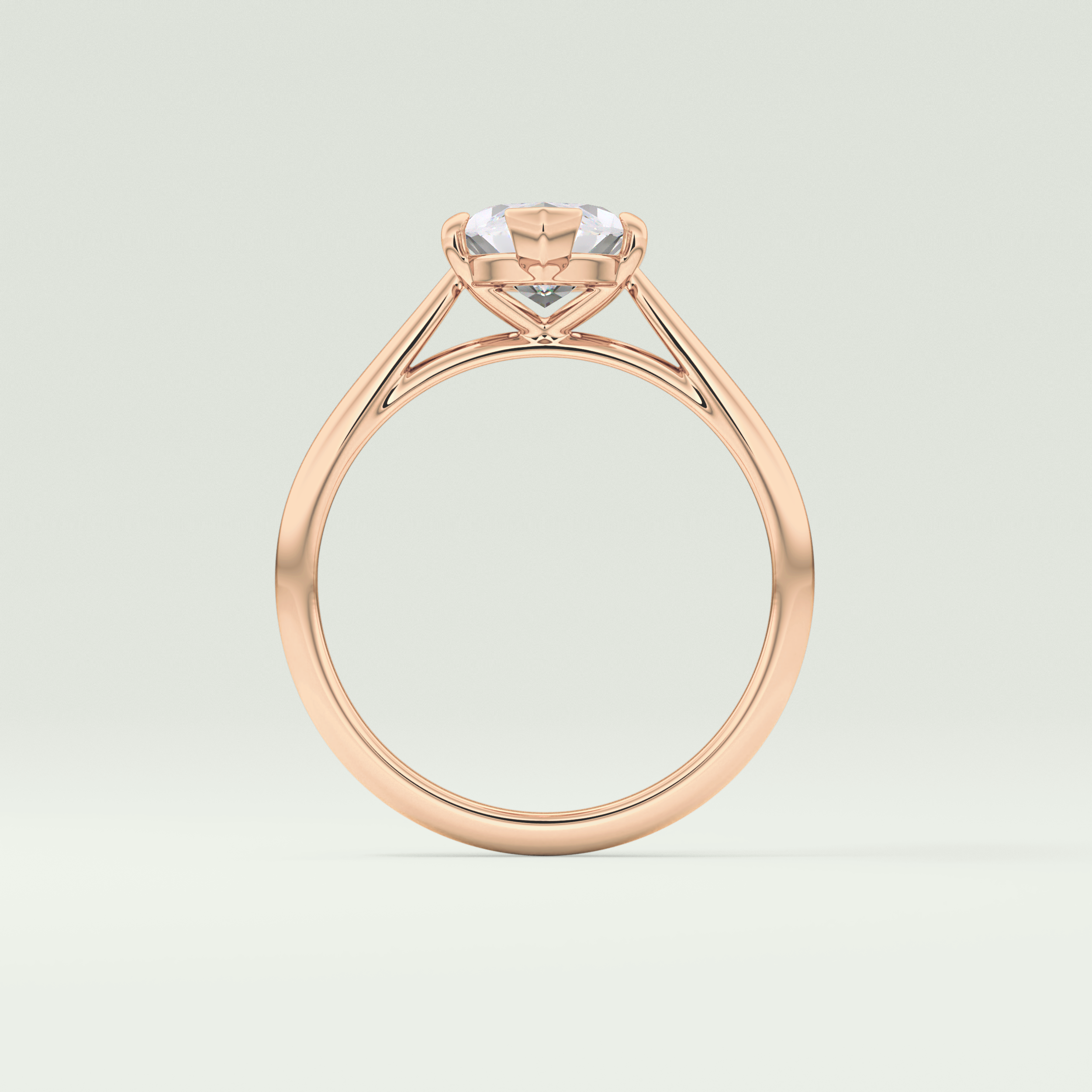 2.0 CT Marquise Cut Solitaire Moissanite Engagement Ring 12