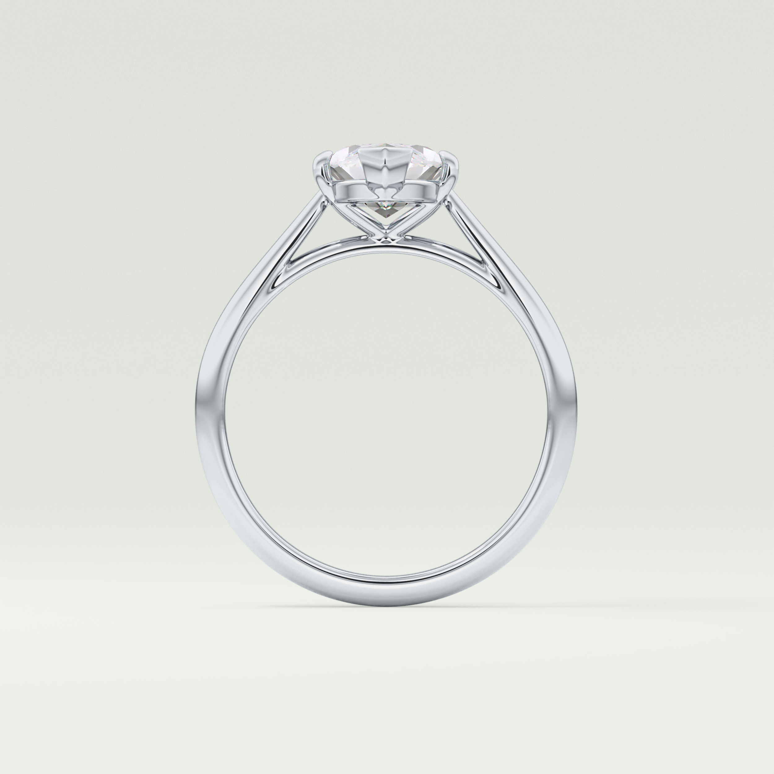 2.0 CT Marquise Cut Solitaire Lab-Grown Diamond Engagement Ring
