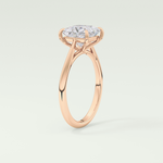 2.0 CT Princess Cut Solitaire Lab-Grown Diamond Engagement Ring 11