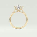 2.0 CT Round Cut Solitaire Lab-Grown Diamond Engagement Ring 6