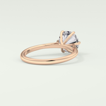 2.0 CT Round Cut Solitaire Lab-Grown Diamond Engagement Ring 8