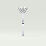2.0 CT Round Cut Solitaire Lab-Grown Diamond Engagement Ring 16