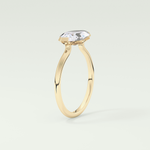 2.0 CT East West Marquise Cut Solitaire Lab-Grown Diamond Engagement Ring 5