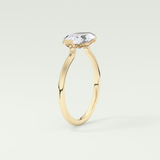 2 CT Marquise Cut Solitaire Moissanite Engagement Ring 5