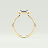 2.0 CT East West Marquise Cut Solitaire Lab-Grown Diamond Engagement Ring 6
